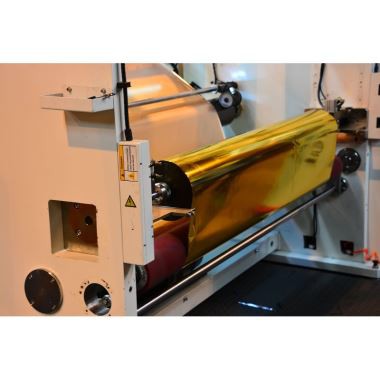 Vruće Utiskivanje folijom premotavanje stroj
